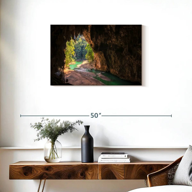 Alvord Inside Tham Lod Cave, 20" H x 30" W