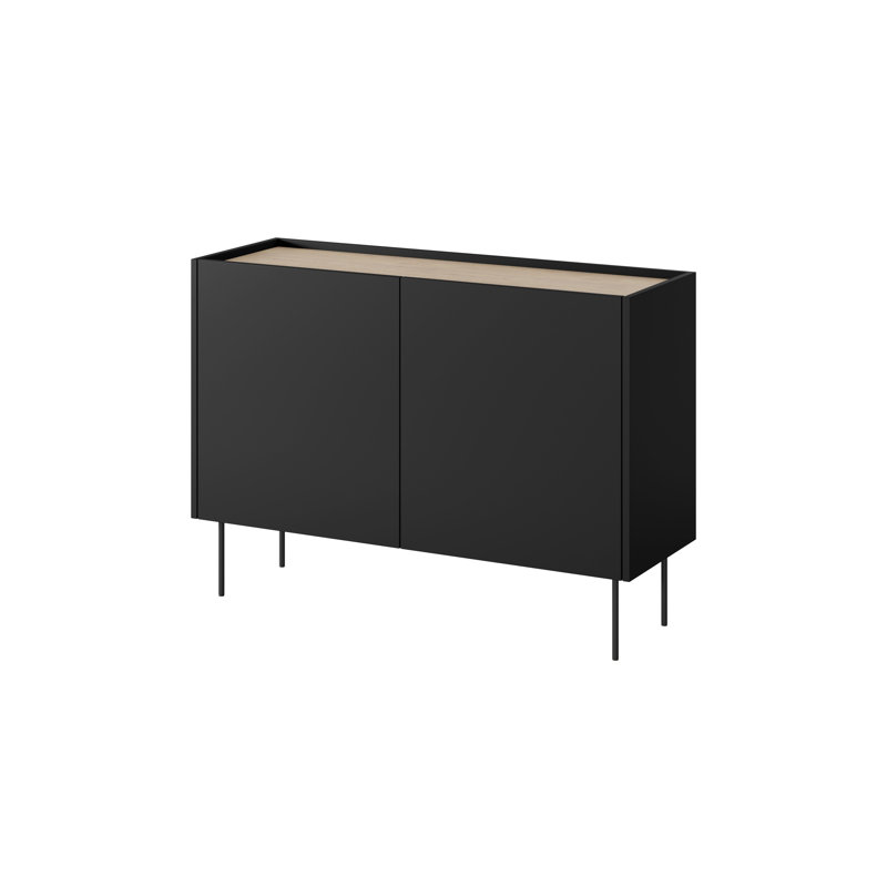Bobak 120cm Sideboard, Black