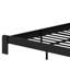 Structure de lit plateforme en bois avec tête de lit à DEL avec rangement et 2 USB, grand rangement sous le lit-2033660306