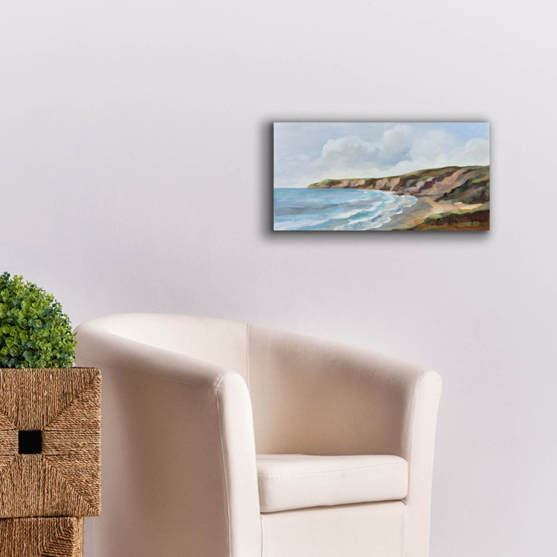  «Pacific Coast» par Silvia Vassileva, art mural sur toile