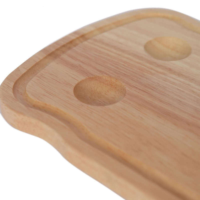 Argon Tableware Wooden Breakfast Board