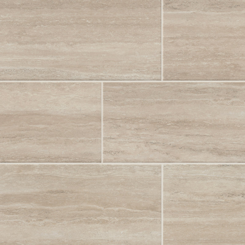Esplanade 12" x 24" Porcelain Stone Look Wall & Floor Tile