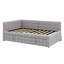 Lit de jour rembourré en L avec couchette escamotable et ports USB-114221915