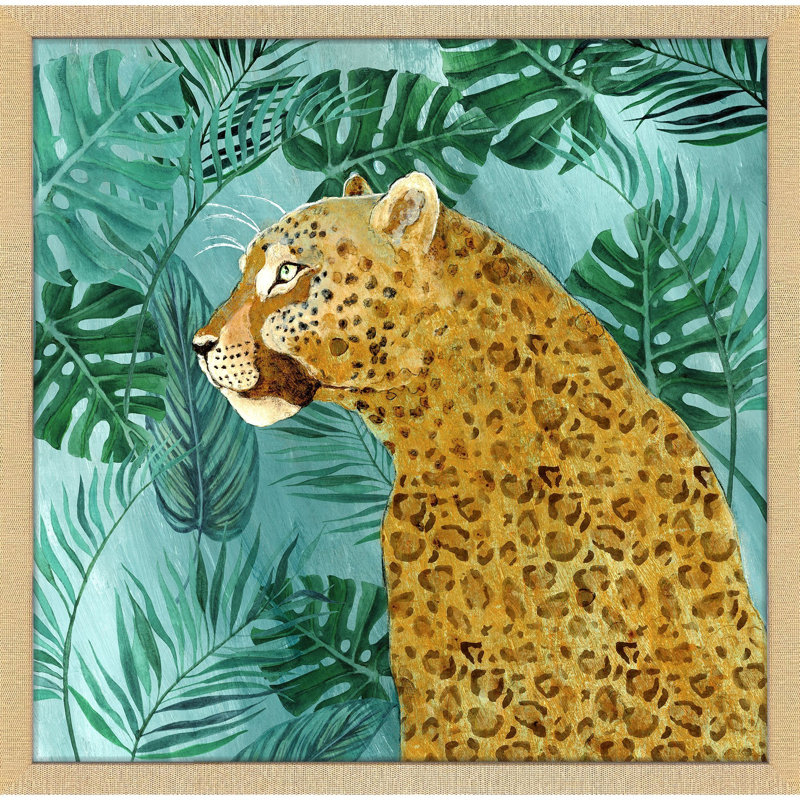 Jungle Cheetah Framed Art