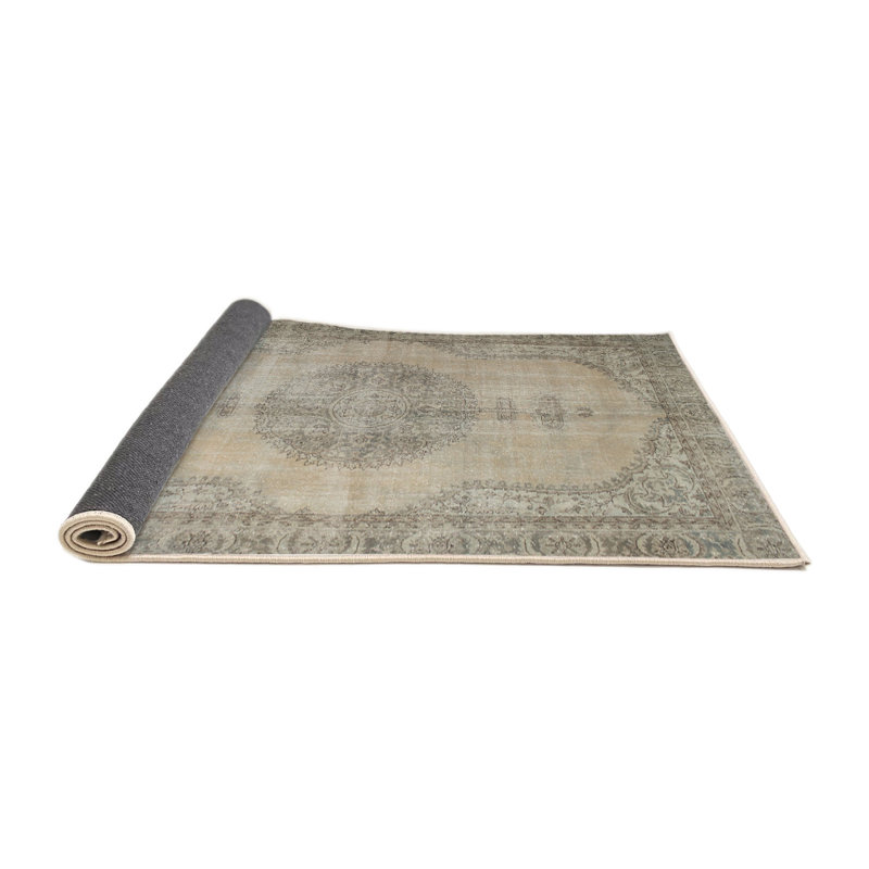 Tapis contemporain gris, Rectangle 8 pi x 10 pi