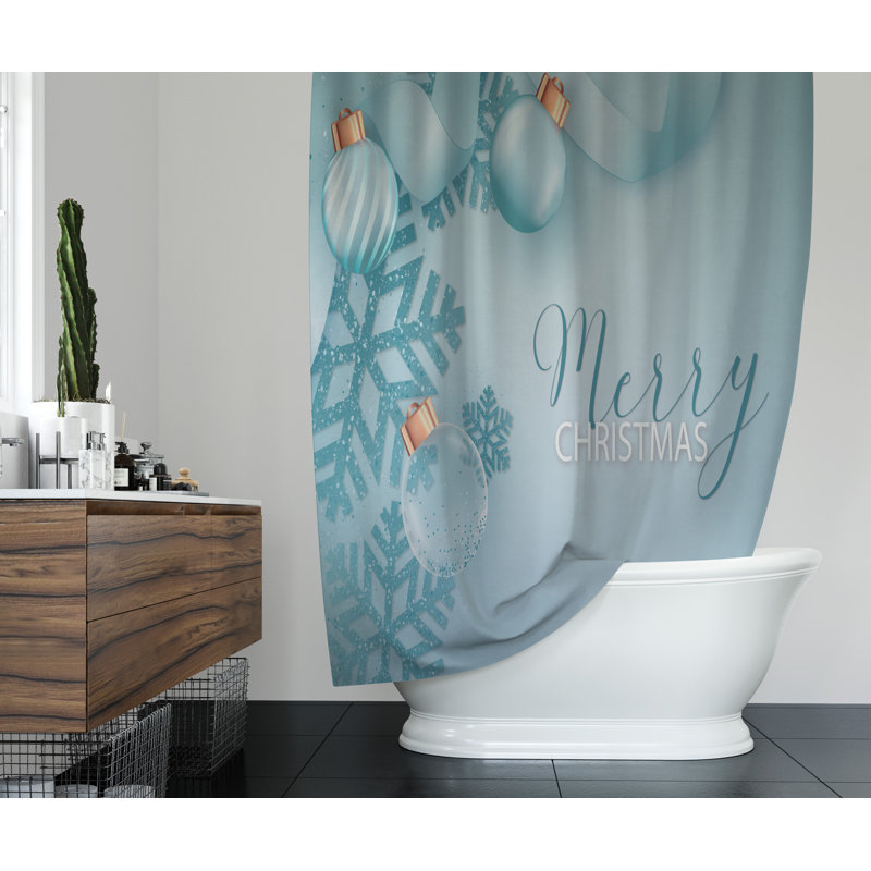Borelli Shower Curtain, 70" H x 71" W