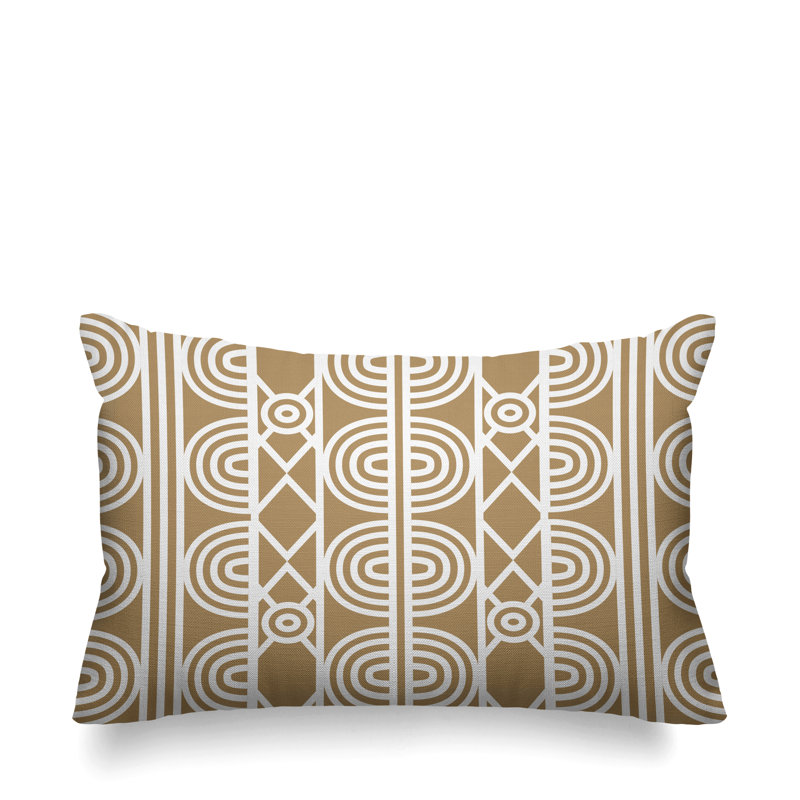 Housse et insert de coussin extérieur Isabis, Beige