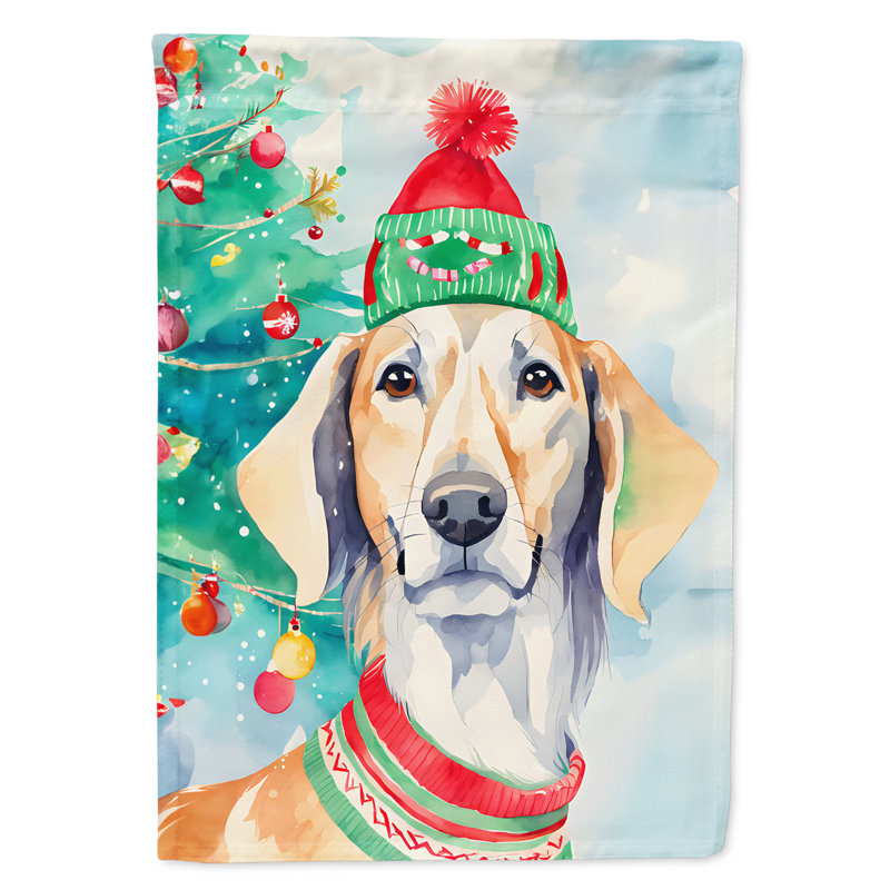 Double Sided Polyester Christmas, 40'' H x 28'' W