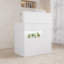 Rectangle Manufactured Wood Reception Desk