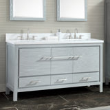 Ensemble de meuble-lavabo double 61 po Riley