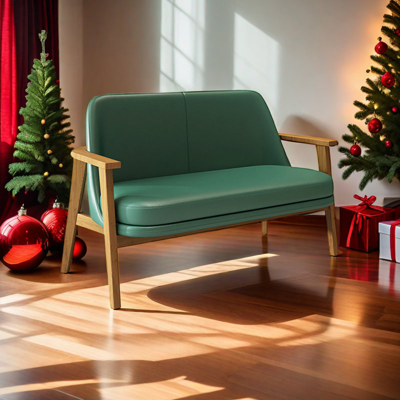Banc de rangement Nordic Style, Vert foncé