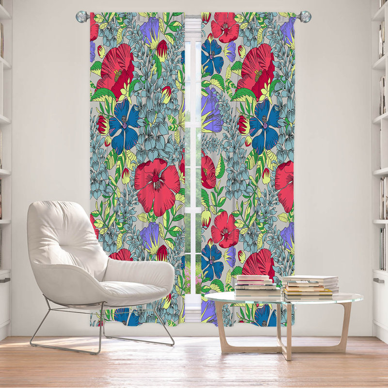 Room Darkening Curtain Pair, 20" W x 52" L
