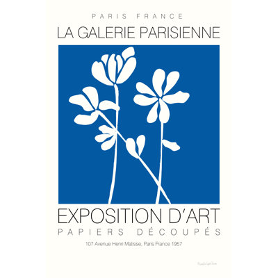 Fleurs de Matisse II 1 Piece Wrapped Canvas Wall Art