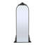 Swinton Black Arched Full Mirror