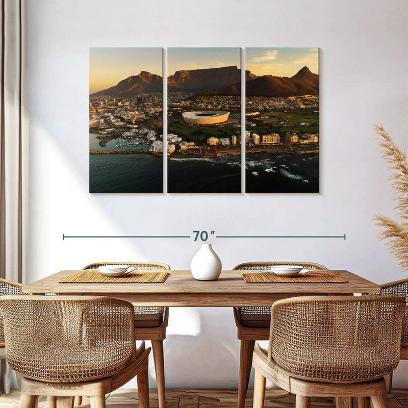 Rorry Cape Town Cityscape, 36" H x 57" W