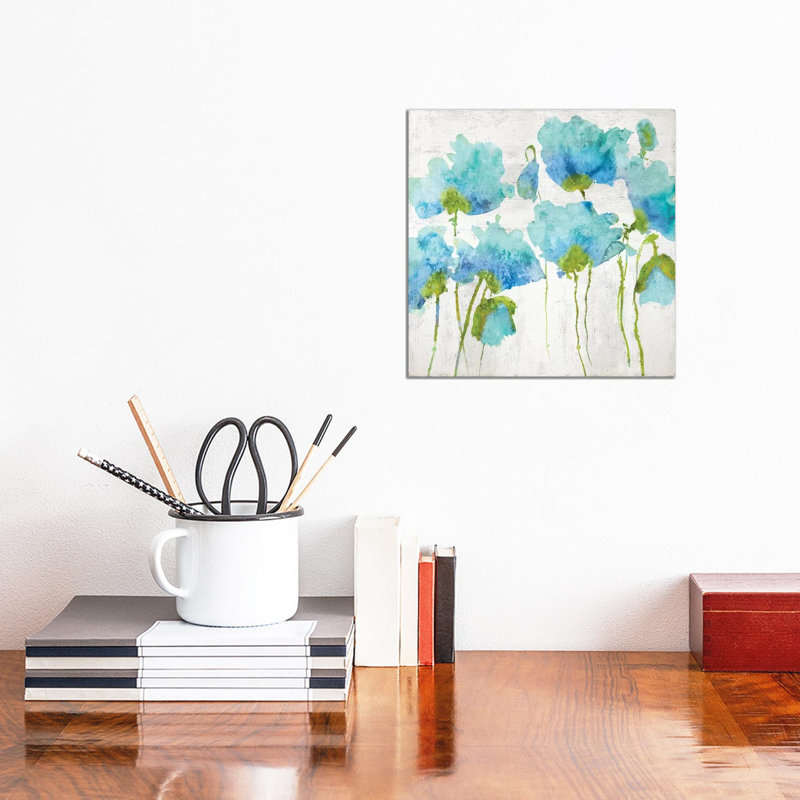 Aqua Friends II by Vanessa Austin - Wrapped Canvas Print, 30.48 cm H x 30.48 cm W