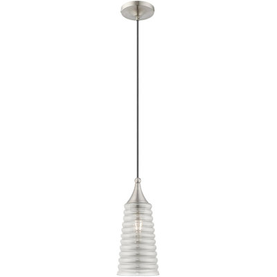 Luminaire suspendu conique à 1 lumière Chukes