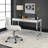 Ruffy Rectangular Writing Desk in Mirrored-1765621661