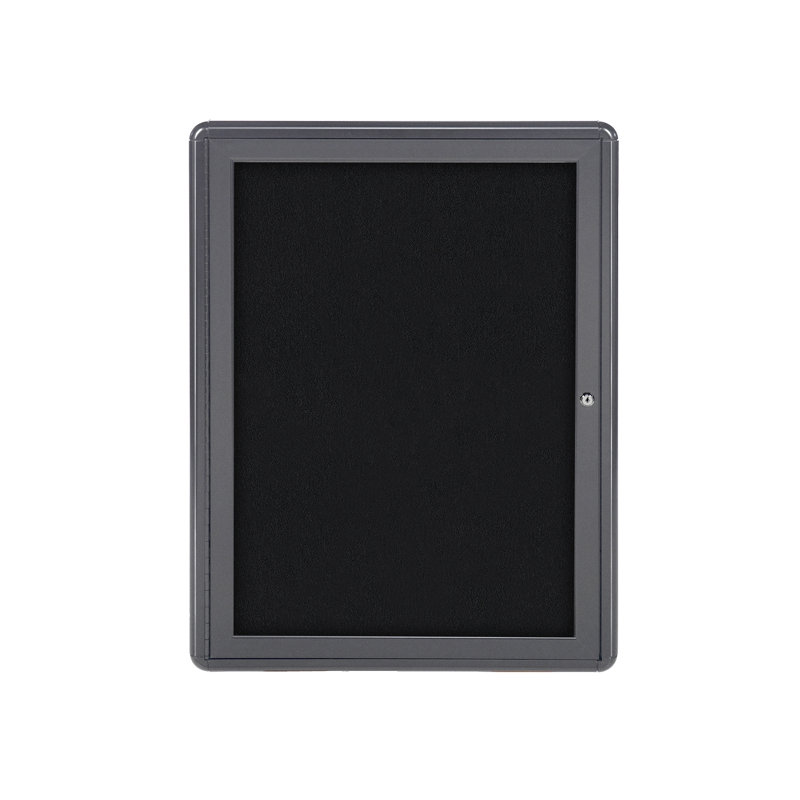 Tableau d’affichage mural Ovation, Gris, Noir