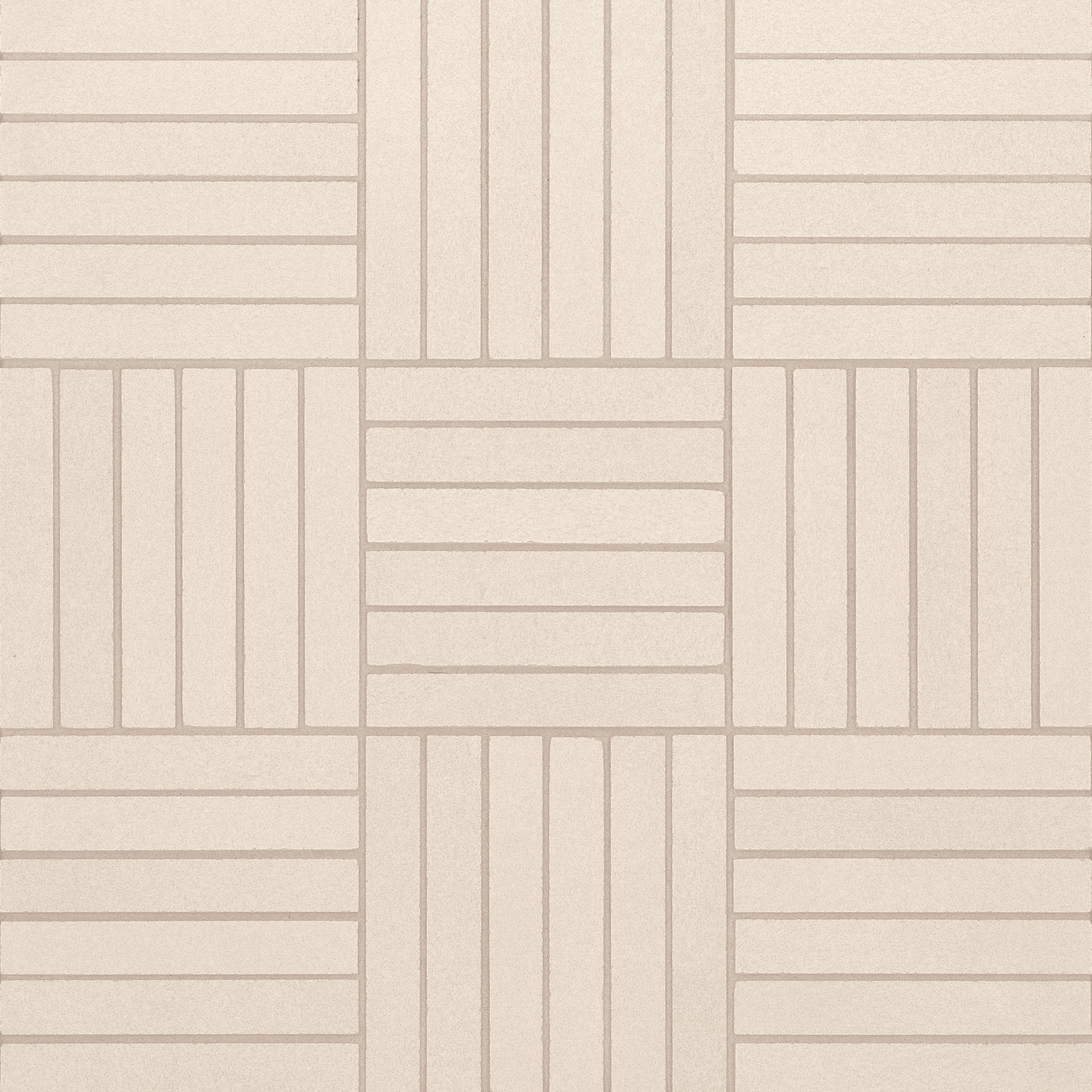 Sahara 0.5" x 4" Porcelain Linear Mosaic Tile, White