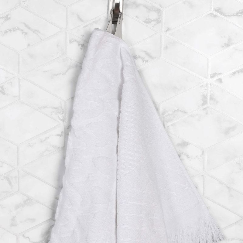 Serviette de bain Rolla, Blanc, Draps de bain - paquet de 2