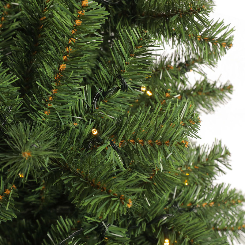 Arbre de Noël artificiel lumineux 7,5 pi
