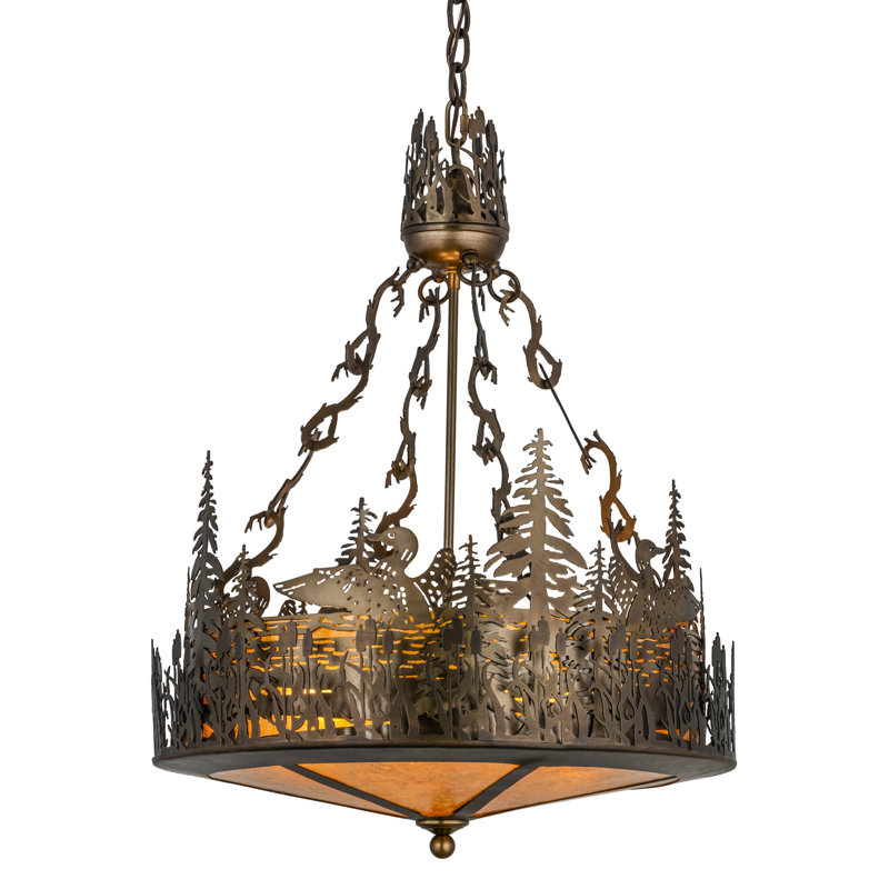 Greenbriar Oak 4 - Light Pendant