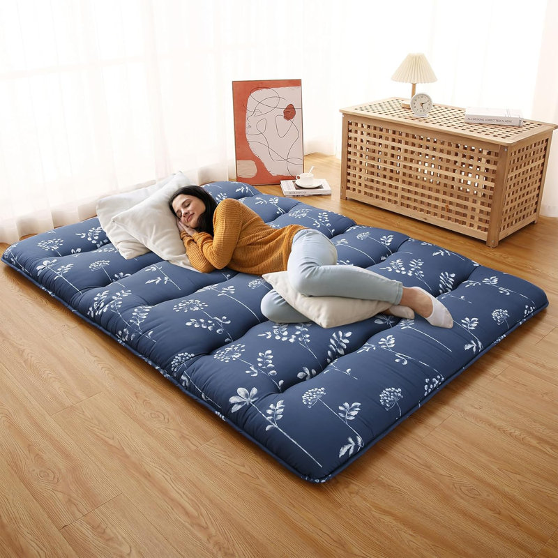 Matelas de futon pour matelas de style japonais, Double, Île Seymour Nord, Galapagos