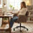 Ergonomic Office Chair with Adjustable Armrests & Reclining Function