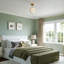 Glass Semi Flush Mount