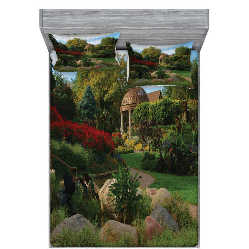 Microfiber Sheet Set, Queen Sheet Set with Fitted Sheet
