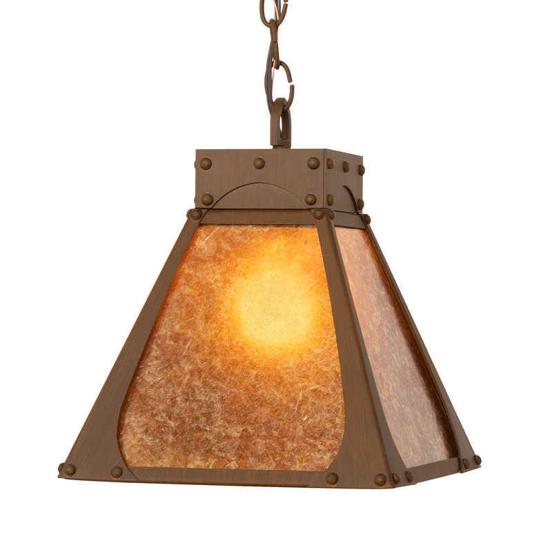 Luminaire suspendu 10 po de large Ferro