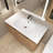 Sahana 35.6 " W Wall Mounted Wall Mounted Single Double Single Vanity Bathroom Vanity With Acrylic Top-943590848