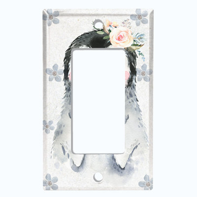Animals 1 - Gang Toggle Light Switch Standard Wall Plate