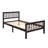 Elicio Twin Slat Bed Frame, Platform Bed with Headboard and Footboard-1000180464