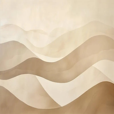 Murale Minimal Desert Harmony