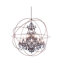 Lustre en forme de globe unique à 25 lumières avec détails en cristal Svante-22859137-22859134