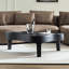 Table basse 47,24 po en fibre de verre nuage | Pour le salon
