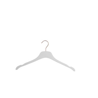 Quality Hangers Acrylic Standard Hanger for Dress/Shirt/Sweater