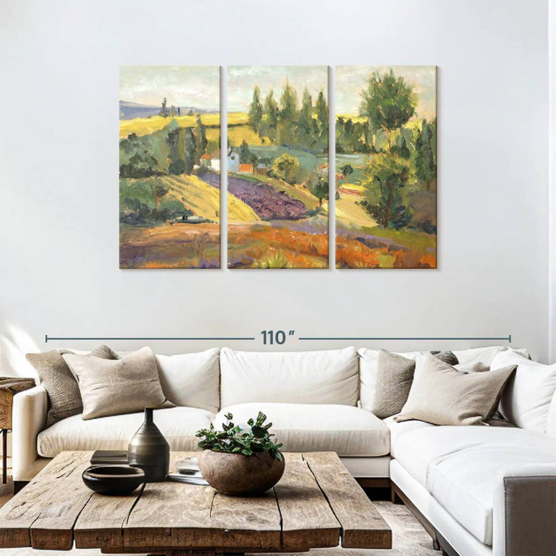 Alvord Vineyard Tapestry II, 48" H x 74" W