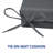 3" H Water-Resistant Outdoor Seat Cushion-1672490659