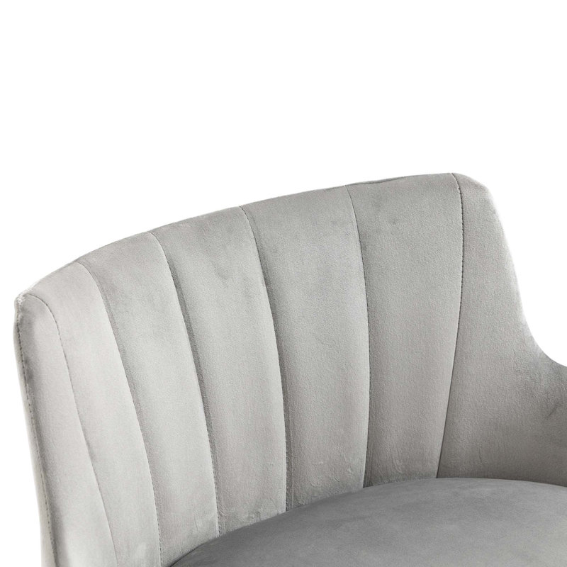 Tabouret pivotant à hauteur réglable, Gris