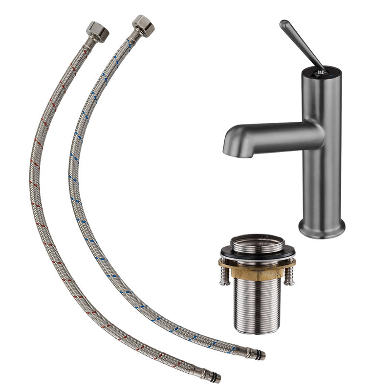 Metro Lane Kitchen Faucet, Nickel
