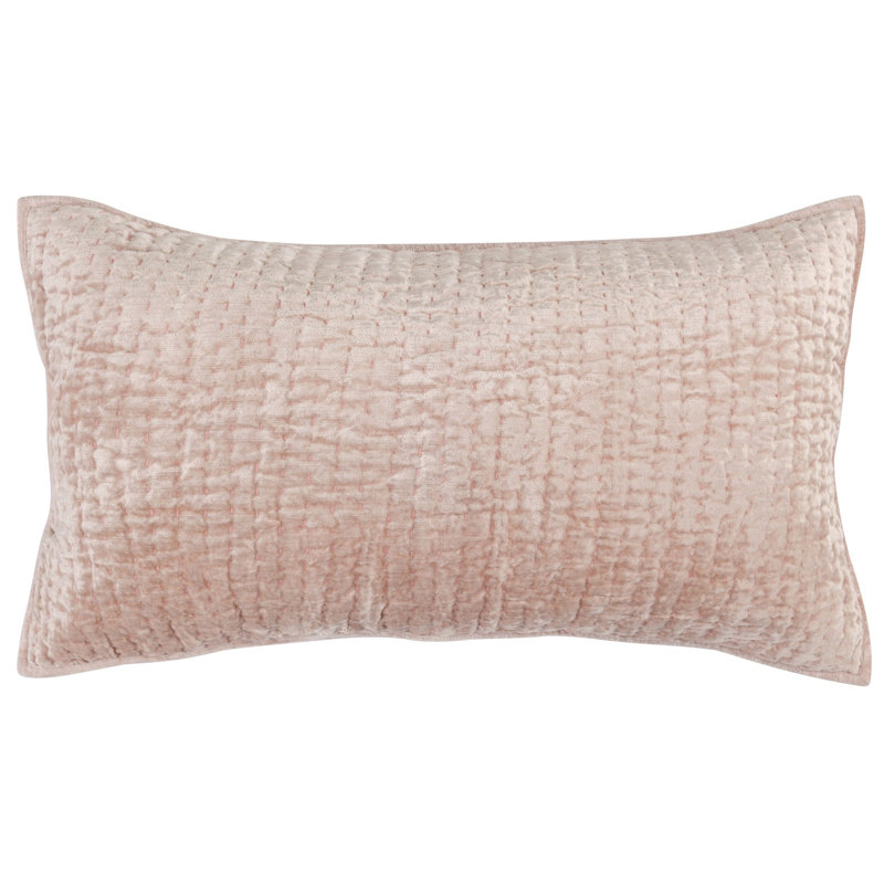 Housse de coussin rectangulaire en mélange de coton, 20 po x 36 po, Vert foncé, Housse de coussin seulement - sans coussin
