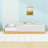 Twin Size Upholstered Platform Bed with Storage Bags and Sturdy Wood Frame