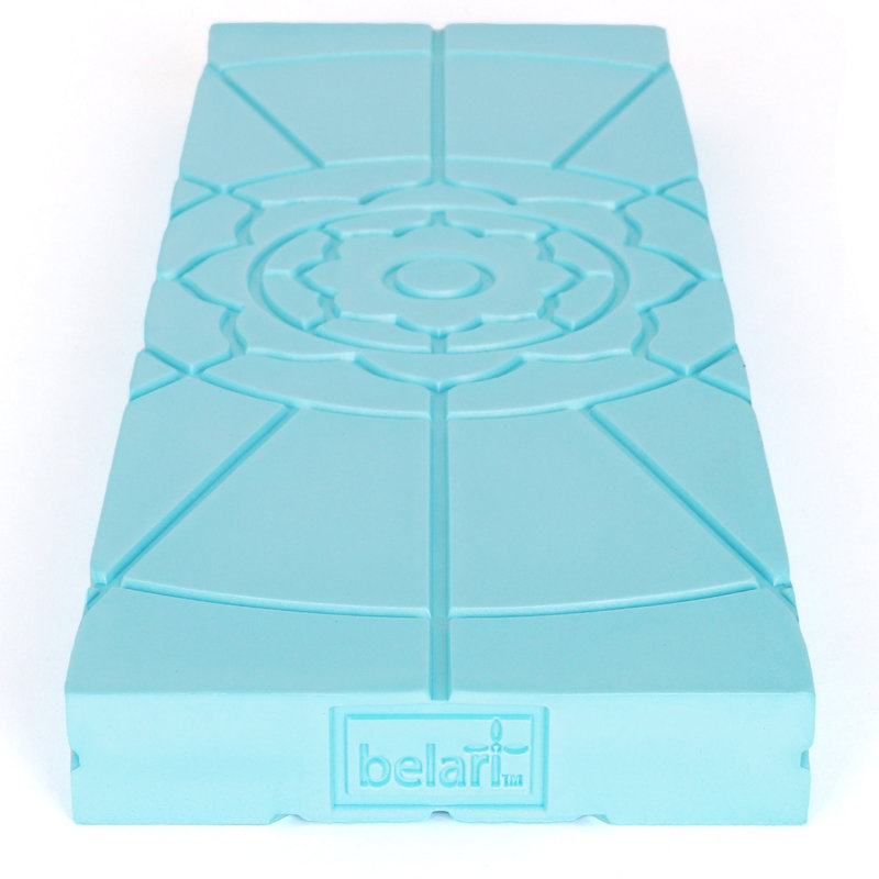 Yakira Outdoor 1'' Bench Seat Cushion, Sky Blue