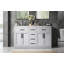 Meuble-lavabo double 60 po Ahner-2068009240