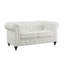 Causeuse Chesterfield en cuir Sanor-99429983