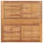 Bruto Foldable Wooden Dining Table-391364523