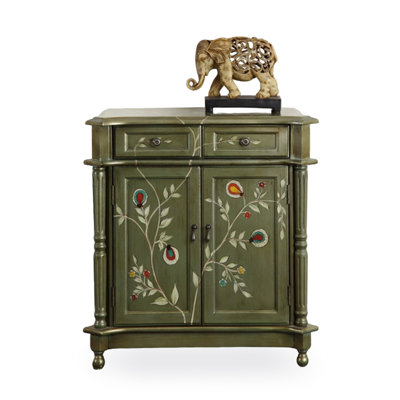 Light green Solid + Manufactured Wood Shoe Storage Bench
